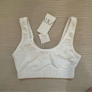 Zara Terry Crop Bra